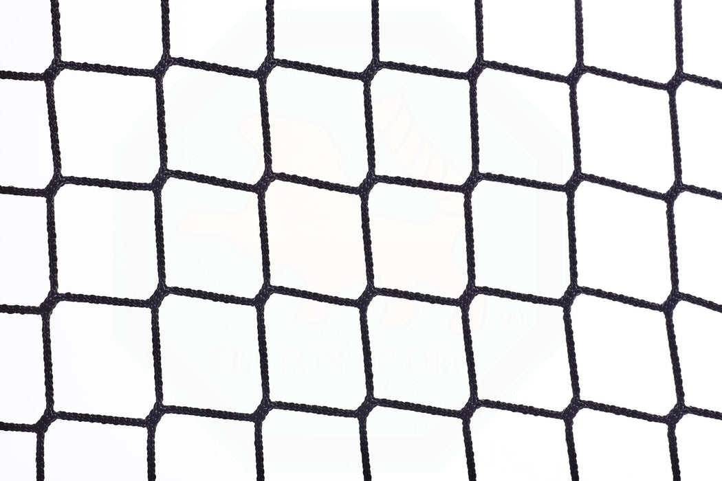 Leon de Oro Spanish golf netting panel 3m x 3m. Black 3mm thickness.