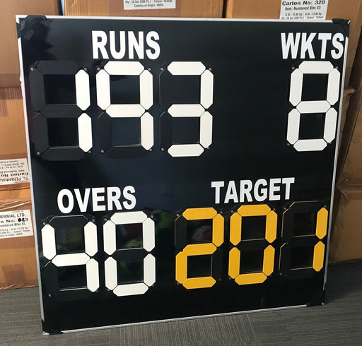 Pro Cricket Scoreboard with CleverScore flip digits