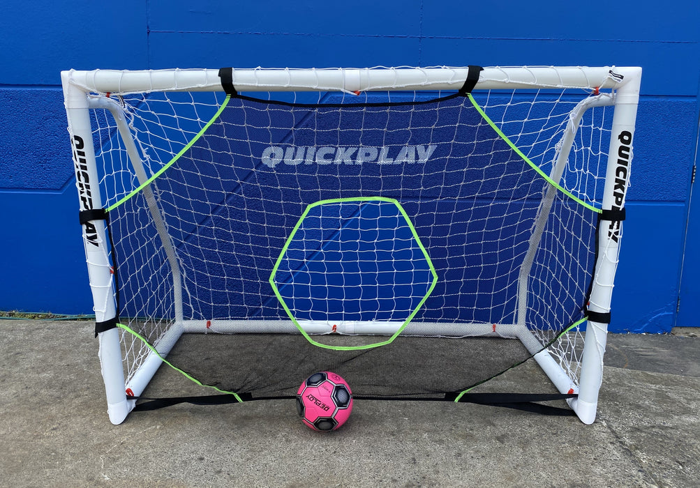 COMBO: Q-Fold Match Folding Goal, Target Net and Football