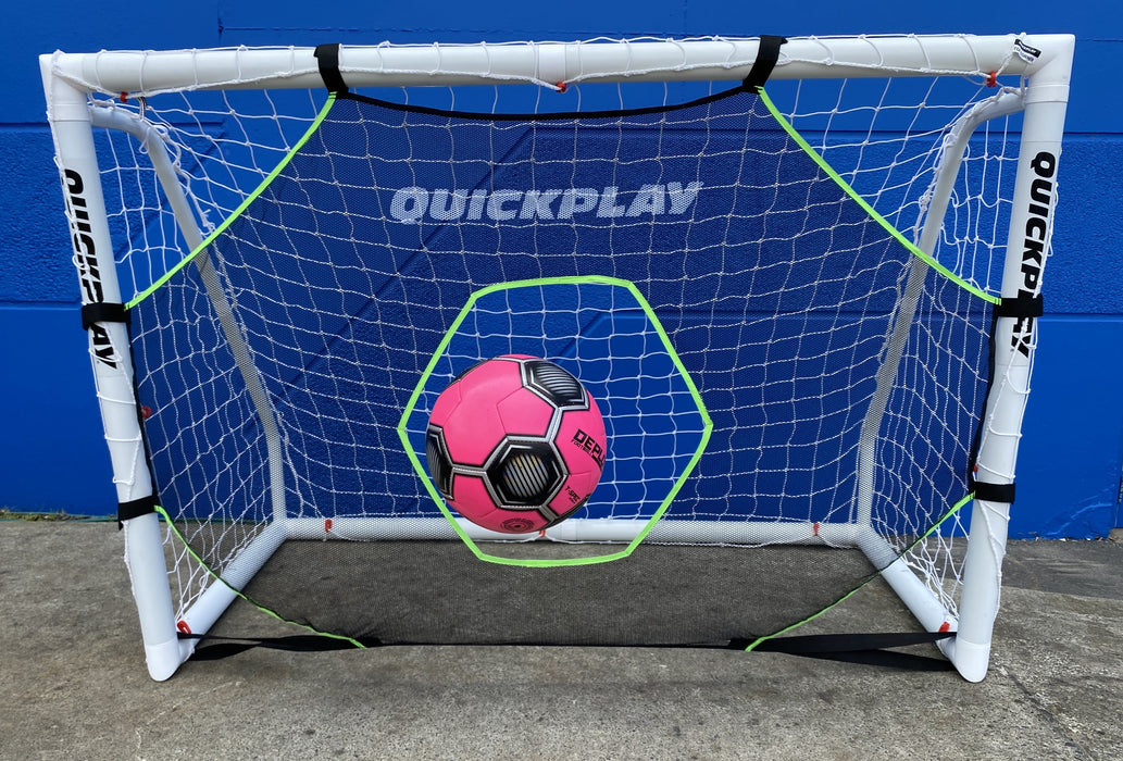 COMBO: Q-Fold Match Folding Goal, Target Net and Football