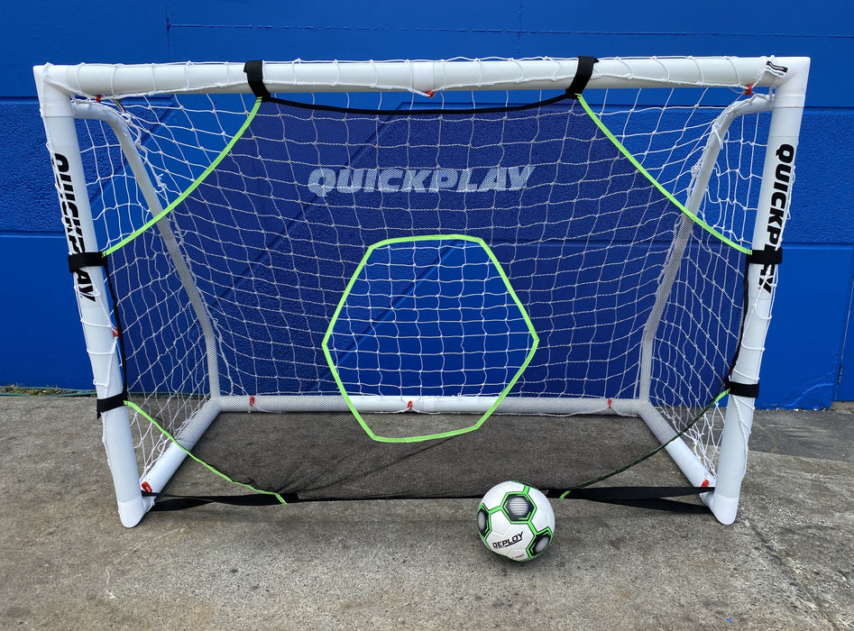 COMBO: Q-Fold Match Folding Goal, Target Net and Football