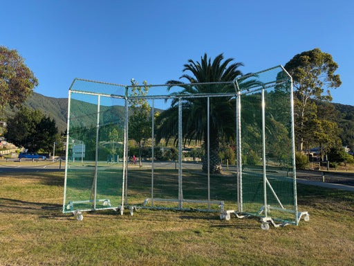 Softball backstop net, Picton